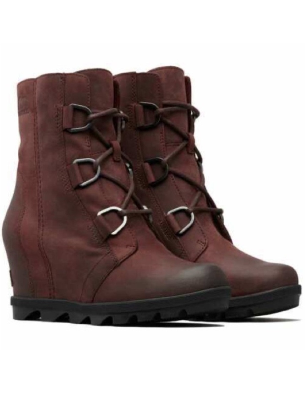 SOREL Slimboot Tall Equestrian Wedge Riding Waterproof Leather Boots Womens Sz 7